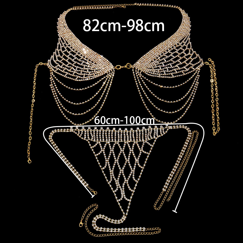 Stonefans-女性のためのラインストーンブラとひもセッ - Thong Bikini Women のレビューと価格