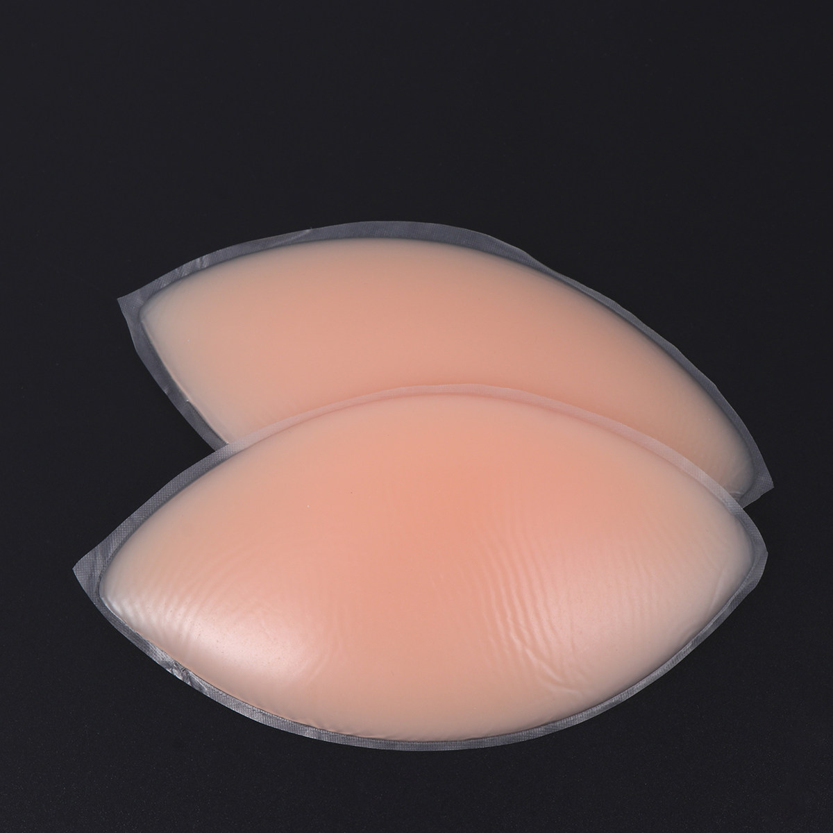 1組のシリコン製バストパッド、自己粘着ブラ、肌色カバー、ロー - Silicone Bra Adhesive のレビューと価格