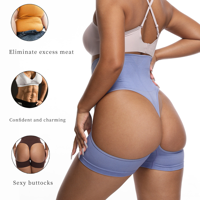 3枚組 レディース ハイウエスト シェイプアップショーツ ヒ - Seamless Underwear Women のレビューと価格