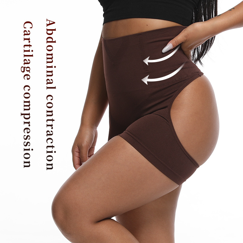 3枚組 レディース ハイウエスト シェイプアップショーツ ヒ - Seamless Underwear Women のレビューと価格