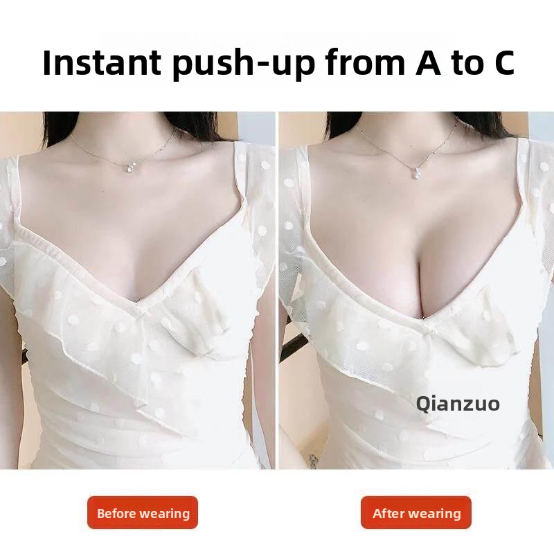 インビジブルシリコンブラ レディース 薄型デザイン ギャザー - Silicone Bra Adhesive のレビューと価格