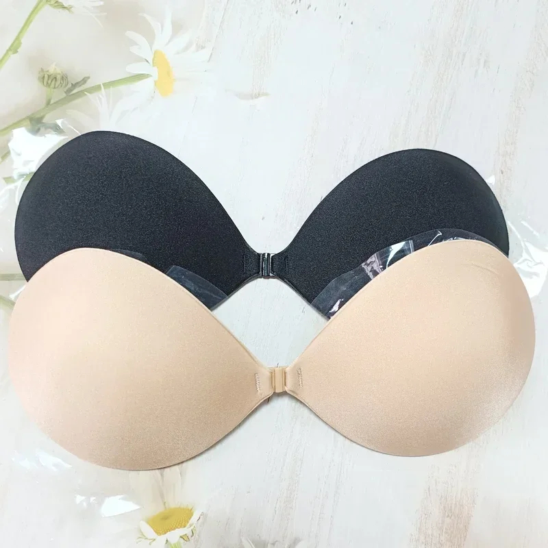 1/2個入り パームプッシュアップ インビジブルブラ レディ - Silicone Bra Adhesive のレビューと価格
