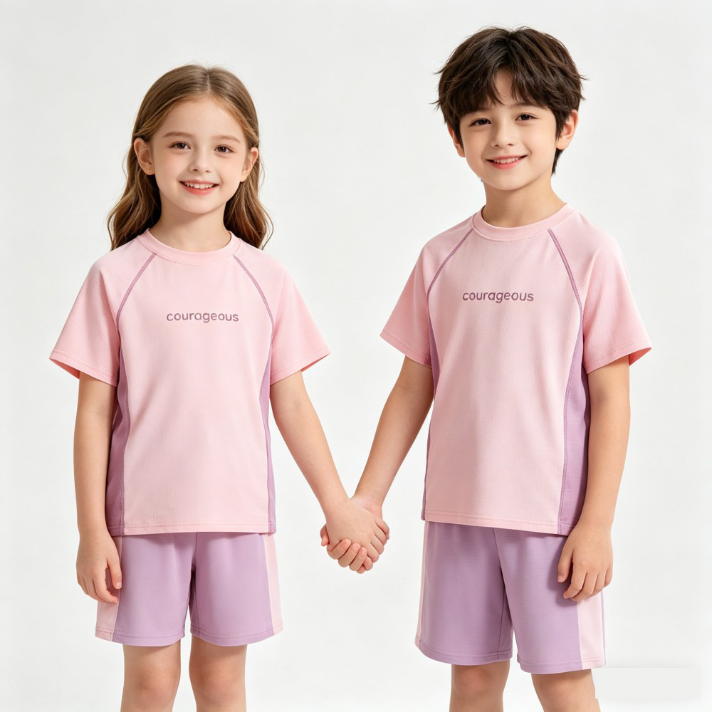 男の子女の子夏アイスシルククールスポーツスーツ速乾性通気性T - Boyshort Underwear のレビューと価格