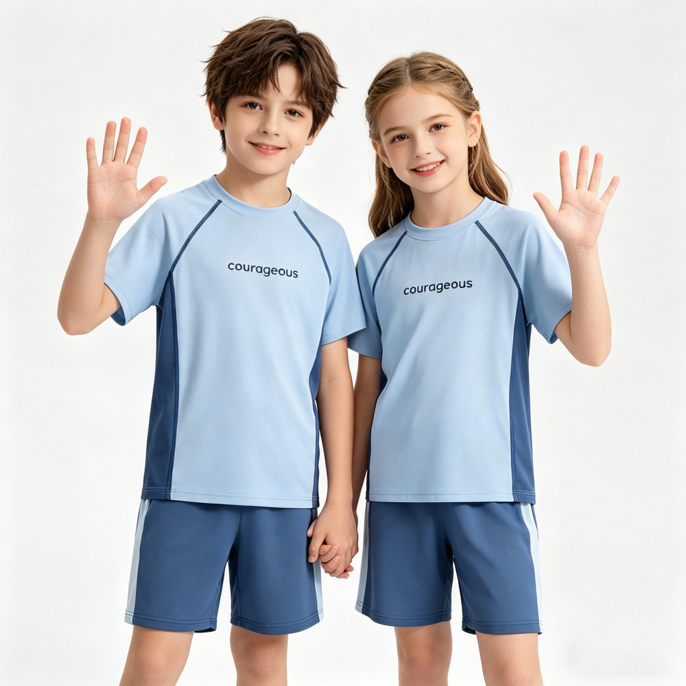男の子女の子夏アイスシルククールスポーツスーツ速乾性通気性T - Boyshort Underwear のレビューと価格